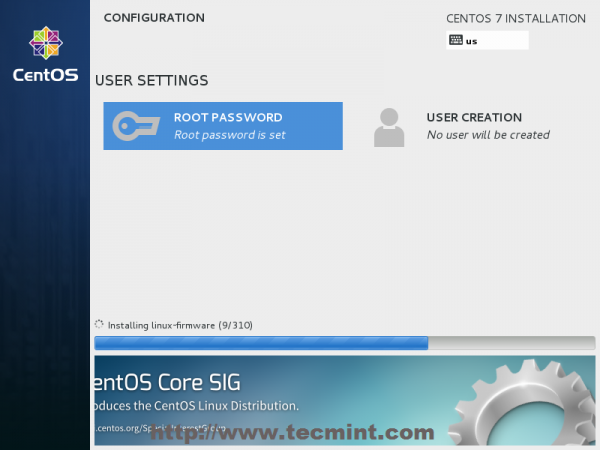 CentOS 7 Root Password