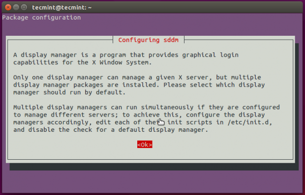 Configure Sddm Login