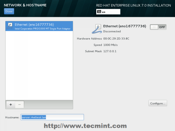 Set System Hostname