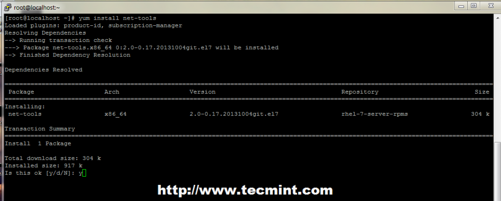 Install net-tools in Linux | Tecmint: Linux Howtos, Tutorials & Guides