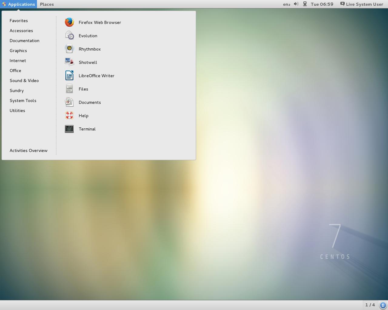 CentOS 7 Desktop