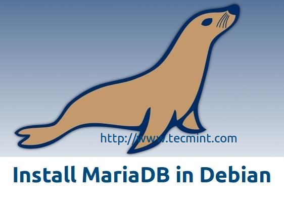 Install MariaDB in Debian