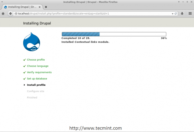 Drupal Installation Process