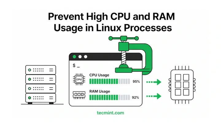 Prevent High CPU and RAM Usage in Linux Processes