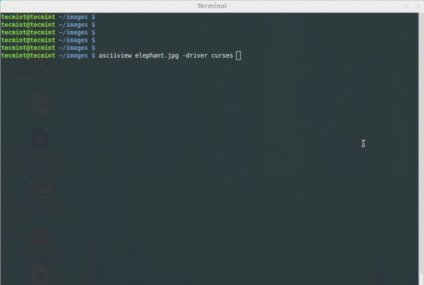 aview command in action