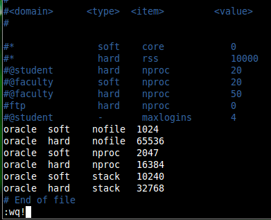 Assign Limits Values