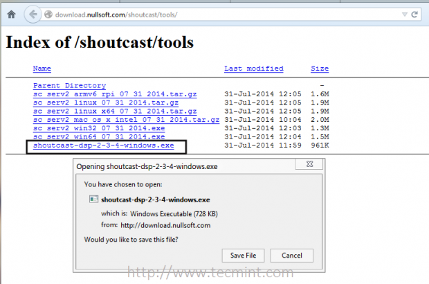 Download SHOUTcast DSP Plugin