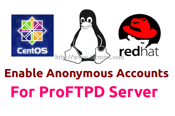 Enable Proftpd Anonymous Accounts in CentOS