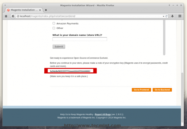 Encryption Key