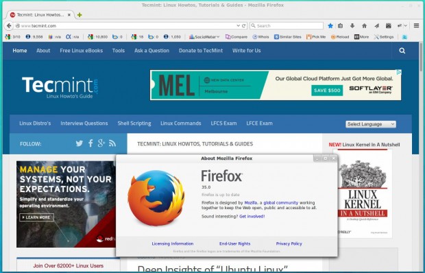 Install Firefox in Linux