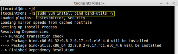 Install Caching Only DNS