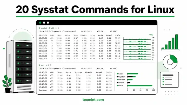 Monitor Linux Performance with Sysstat Tools