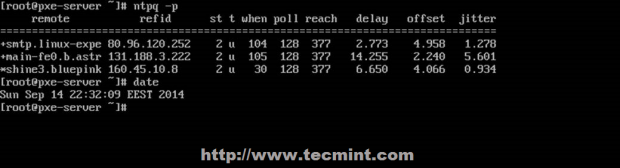 Verify NTP Server Time