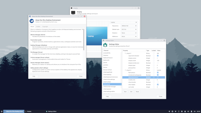 Xfce Desktop Environment
