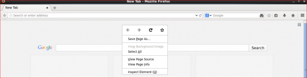 Context Menu Firefox