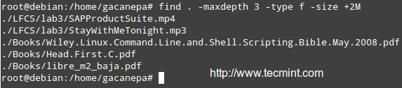  Buscar archivos por tamaño en Linux 