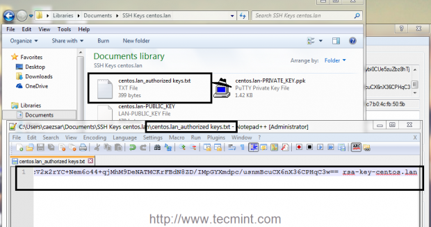 Location of SSH Keys