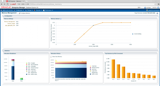 Oracle Memory Management