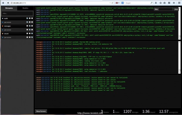 Real Time Log Monitoring with Log.io