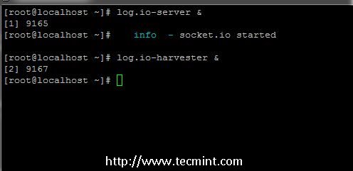 Start Log.io Service