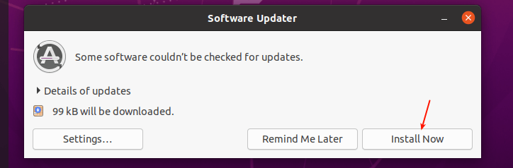 Install Ubuntu Updates