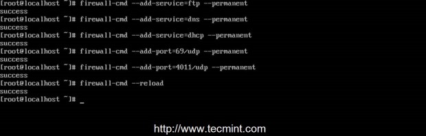 Open Ports in Firewall in CentOS