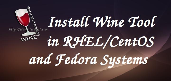 How to Install Wine on RHEL-based Linux Distributions