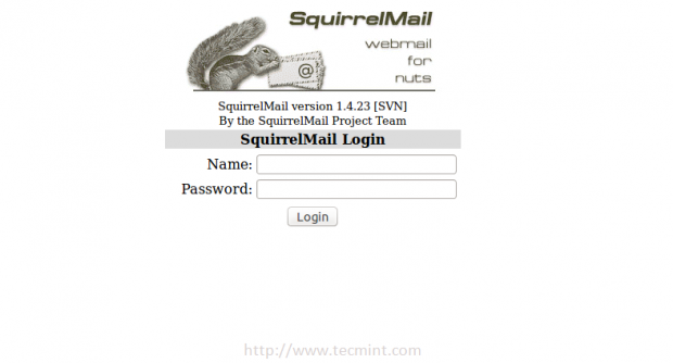 Access Squirrelmail in Ubuntu