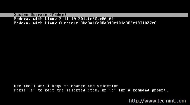 Fedora System Upgrade