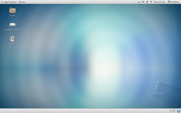 Install Gnome in Centos 7