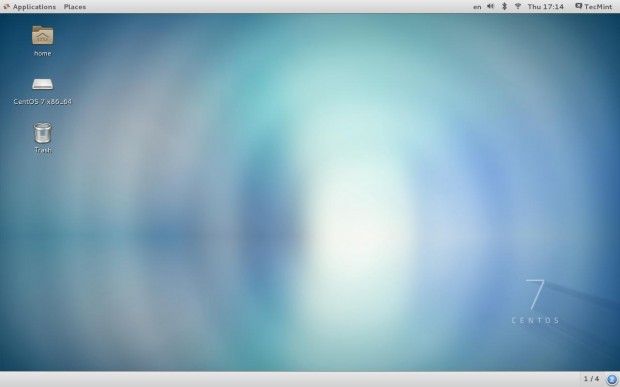 Installer Gnome dans Centos 7