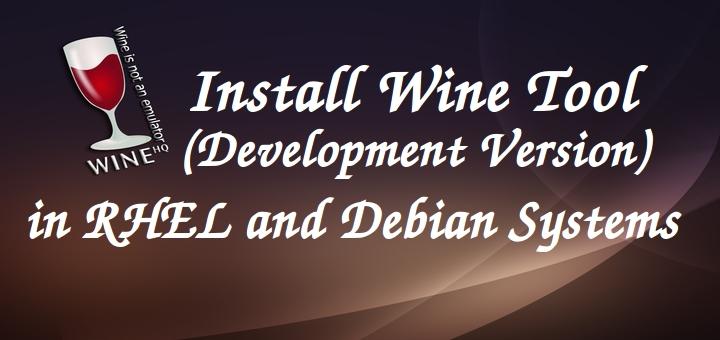 Install Wine Development Version