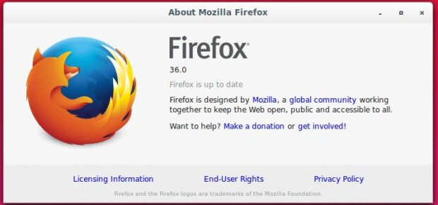 About Firefox 36
