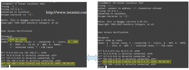  Verificar tabla de enrutamiento IP en Linux 
