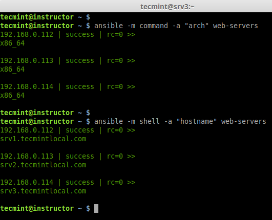 Check hostname on all Hosts