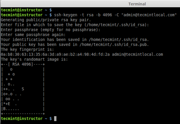 Create SSH Key