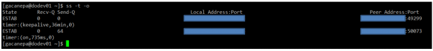 Display all Active Connections