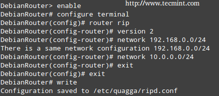 Enable Router in Linux