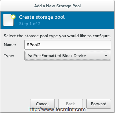 Add Second Storage Pool to KVM