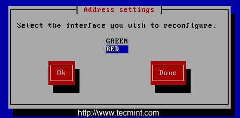 Set DHCP IP Address