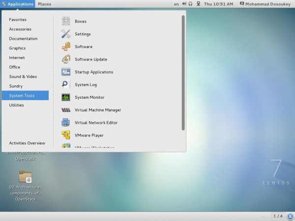 Start Virtual Manager in GNOME Classic