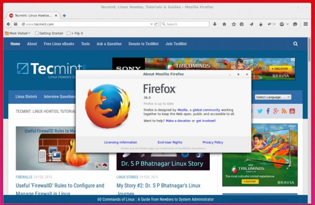 Install Firefox in Linux