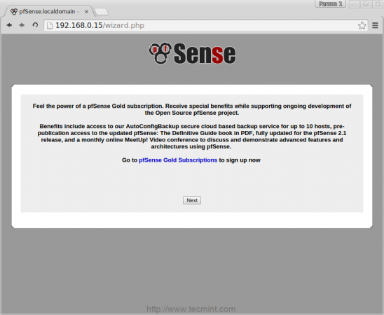 pfSense Subscription