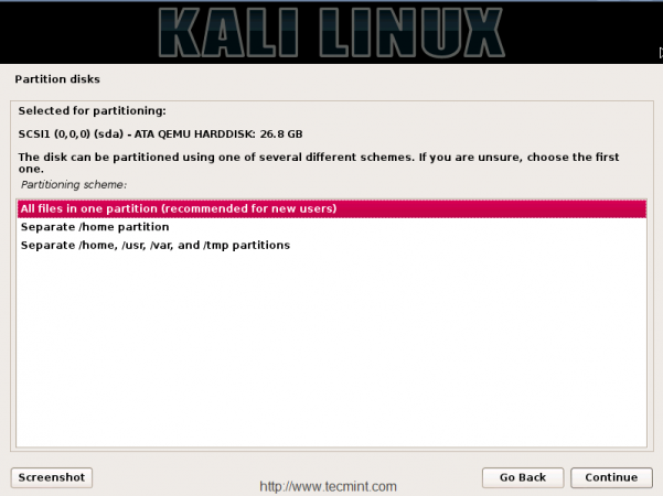 Disk Partitioning