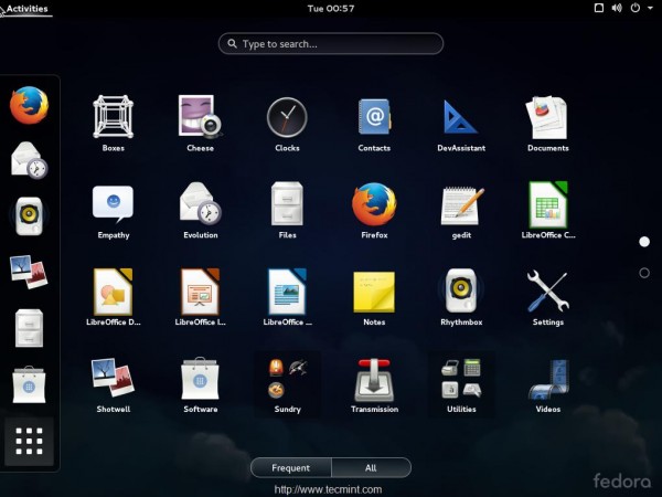 Fedora 21 Desktop