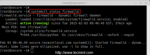 Firewalld Status Check