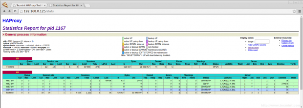 HAProxy Statistics