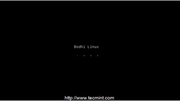 Loading Bodhi Linux