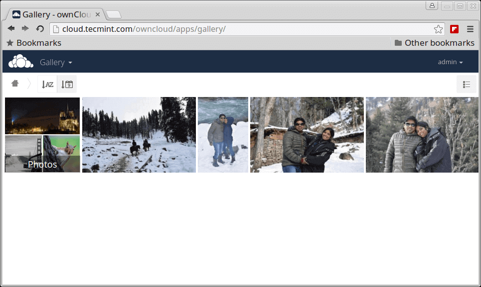 My Owncloud Picture Library