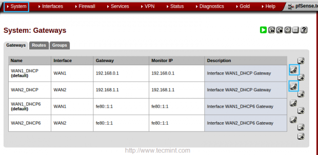 System Gateways